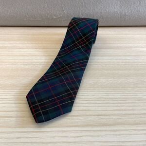 Pendleton 100 Virgin Wool Plaid Necktie Classic‎ Tartan Blue Red Gold Mens